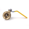 Женский ТМОК и шаровой клапан женской резьбы БСП латунный с желтой ручкой